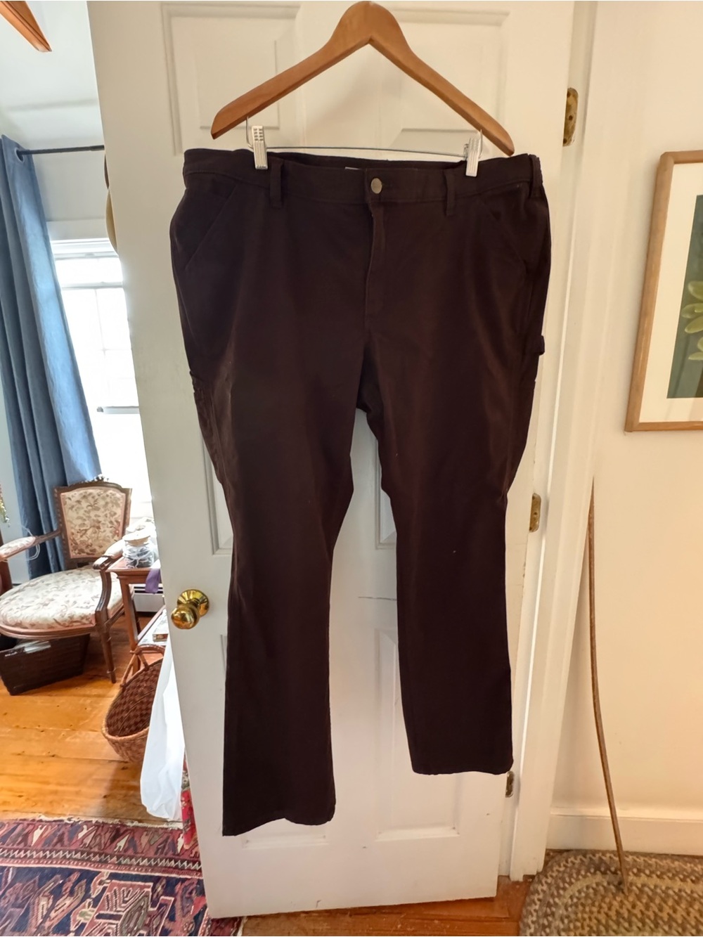 Carhartt Dark Brown Women's Work Chinos